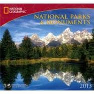 National Geographic National Parks & Monuments 2013 Calendar