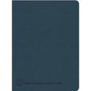 RVR 1960 Biblia Consejería para la vida, azul pizarra, símil piel