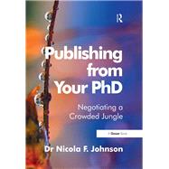 Publishing from Your PhD