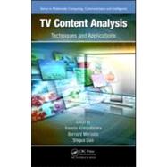 TV Content Analysis: Techniques and Applications
