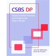 Infant-Toddler Checklist and Easy Score User's Guide (Book with CD-ROM)