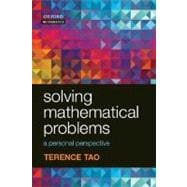 Solving Mathematical Problems A Personal Perspective