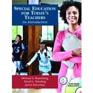 Special Education for Today's Teachers : An Introduction