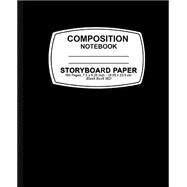 Black Cover Storyboard Paper Notebook