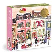 Snowfall on Main Street 1000 Piece Foil Puzzle