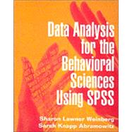 Data Analysis for the Behavioral Sciences Using Spss