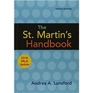 The St. Martin's Handbook with 2016 MLA update (Paperback) 8e & Documenting Sources in APA Style: 2020 Update