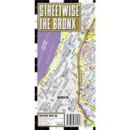 Streetwise the Bronx: City Center Street Map of the Bronx, New York