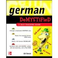 German Demystified : A Self Teaching Guide
