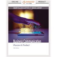 Courseware MindTap Business Communication for Guffey/Loewy's Business Communication: Process & Product, 9th Edition [Instant Access], 1 term (6 months)