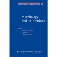 Morphology and Its Interfaces