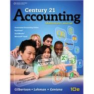 MindTap Accounting for Gilbertson/Lehman/Gentene's Century 21 Accounting: Multicolumn Journal, 10th Edition, [Instant Access], 2 terms (12 months)
