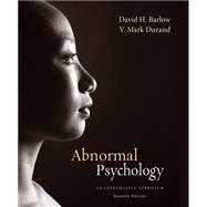 Abnormal Psychology An Integrative Approach,9781285755618