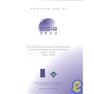 Proceedings of Sigir 2002