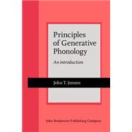 Principles Of Generative Phonology: An Introduction
