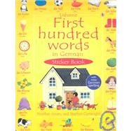 First Hundred Words in German Sticker Book