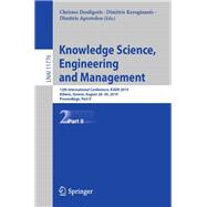 Knowledge Science, Engineering and Management