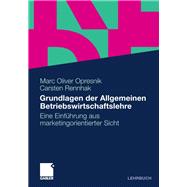 Grundlagen Der Allgemeinen Betriebswirtschaftslehre