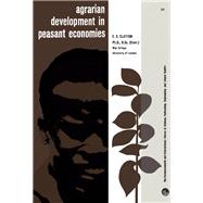 Agrarian Development in Peasant Economies