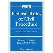 Federal Rules Civil Procedure W/ Select Stat Case Material 2016
