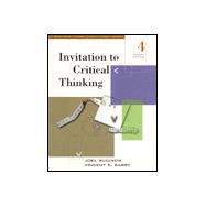 Invitation to Critical Thinking
