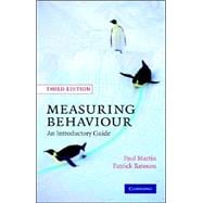 Measuring Behaviour : An Introductory Guide