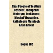 Thai People of Scottish Descent