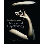 Fundamentals of Abnormal Psychology