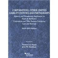 Corporations, Other Limited Liability Entities, Statutory and Documentary Supplement