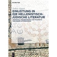 Einleitung in Die Hellenistisch-jüdische Literatur