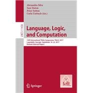 Language, Logic, and Computation