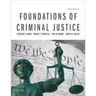 Foundations of Criminal Justice,9780190855642
