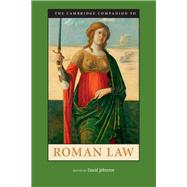 The Cambridge Companion to Roman Law
