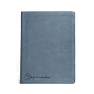 CSB Life Counsel Bible, Slate Blue LeatherTouch, Indexed Practical Wisdom for All of Life