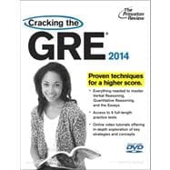 Cracking the GRE with 6 Practice Tests & DVD, 2014 Edition