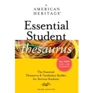 The American Heritage Essential Student Thesaurus