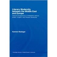 Literary Modernity Between the Middle East and Europe: Textual Transactions in 19th Century Arabic, English and Persian Literatures