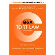 Concentrate Questions and Answers Tort Law Law Q&A Revision and Study Guide