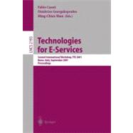 Technologies for E-Services: Second International Workshop, Tes 2001, Rome, Italy, September 2001, Proc Eedings