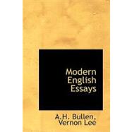 Modern English Essays
