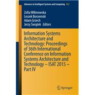 Information Systems Architecture and Technology