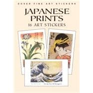 Japanese Prints 16 Art Stickers