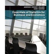 Bundle: Essentials of Statistics for Business and Economics, 7th + Aplia™ 1-Semester Printed Access Card