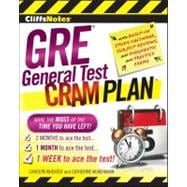 CliffsNotes<sup>®</sup> GRE<sup>®</sup> General Test Cram Plan