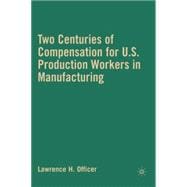 Two Centuries of Compensation for U.s. Production Workers in Manufacturing