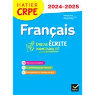 Français - CRPE 2024-2025 - Epreuve écrite d'admissibilité