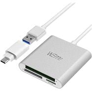 Compact Flash CF Card Reader, WEme Aluminum Multi-in-1 USB 3.0 Micro SD Card Reader B00WHL1QG2 (NO RETURNS ALLOWED)