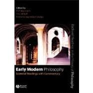 Early Modern Philosophy Essential Readings with Commentary