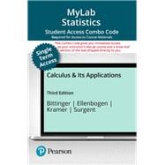 MyLab Math with Pearson eText (up to 18-weeks) + Print Combo Access Code for Calculus & Its Applications