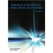 Research in Recreation, Parks, Sport, and Tourism